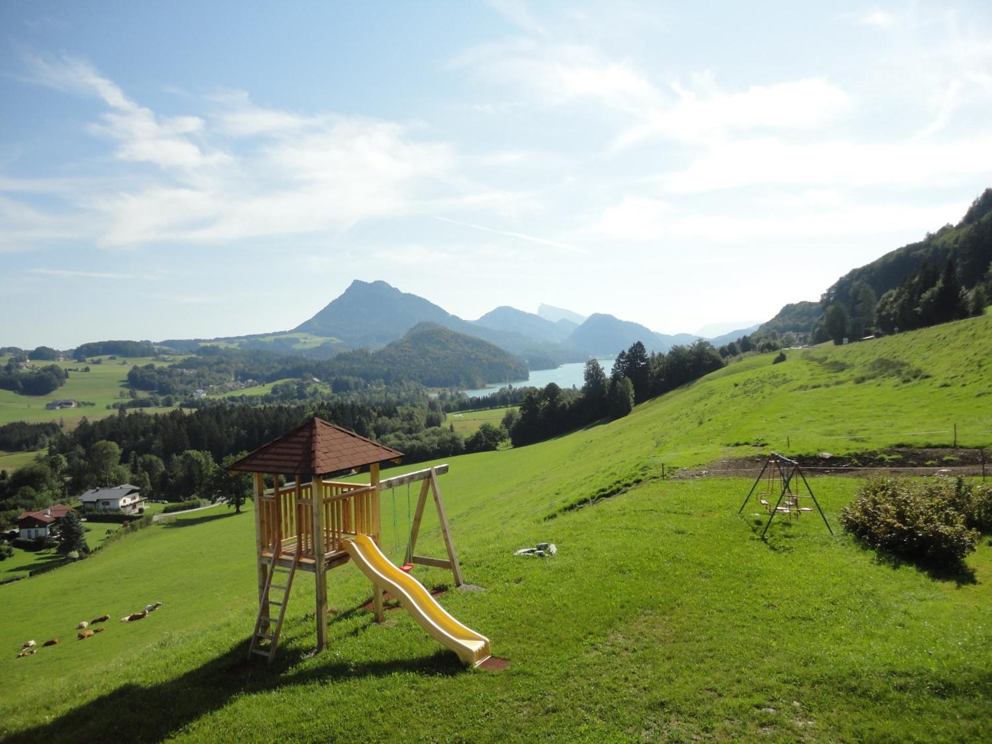 Bauernhof Strumegg Villa Hof bei Salzburg Exterior foto